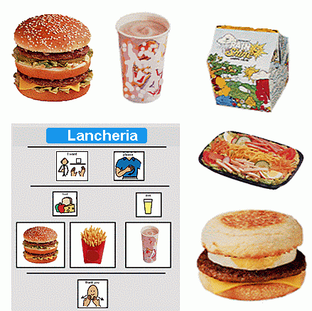 Desenhos Hora Do Lanche Fast Food para colorir Para Colorir